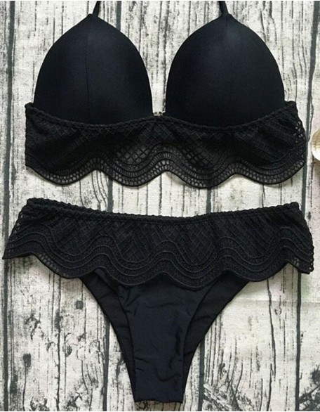 Sexy Bikini Sets Swimsuit Low Waist Beach Bathing Suit